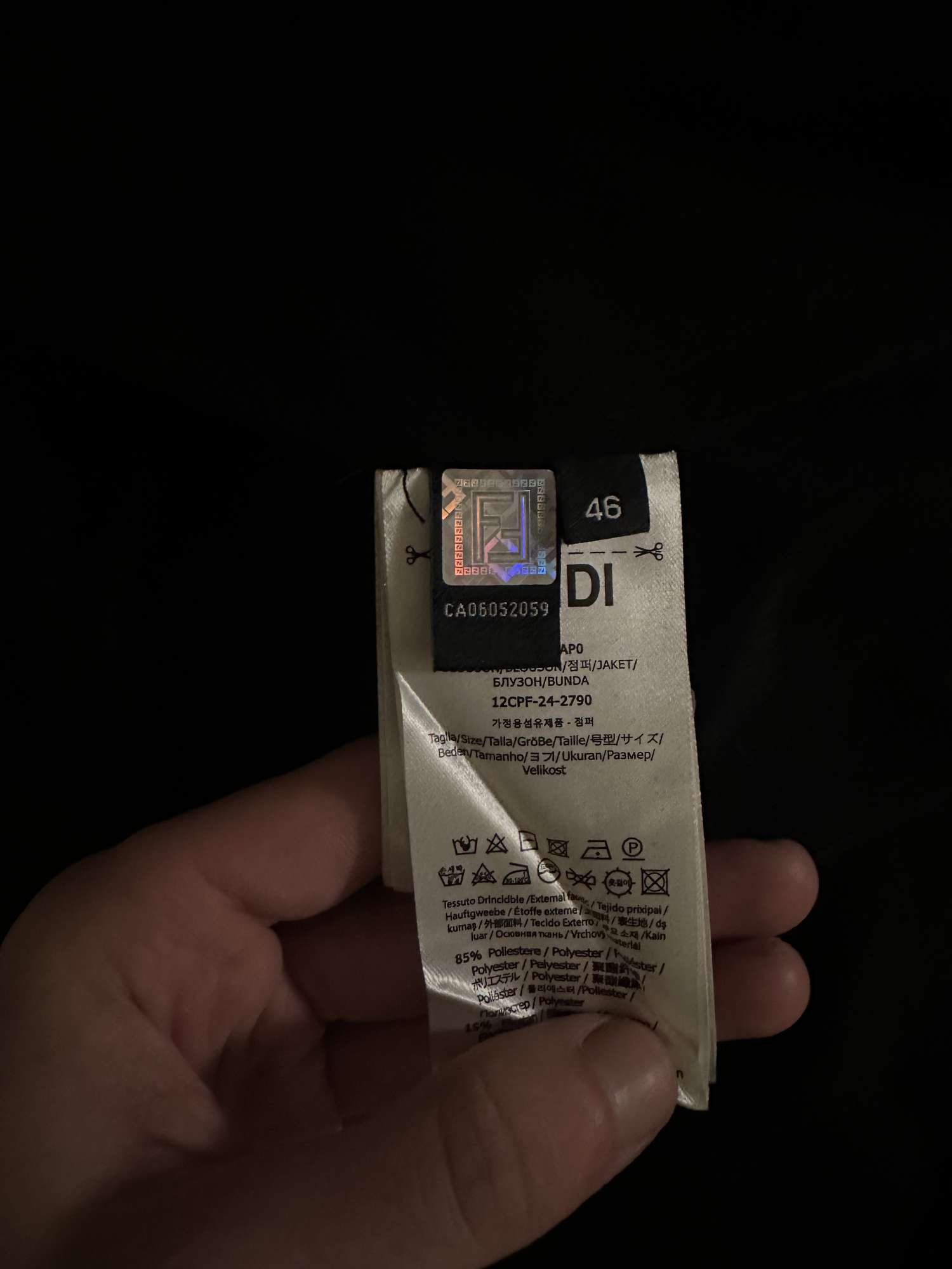 Fendi blouson jacket