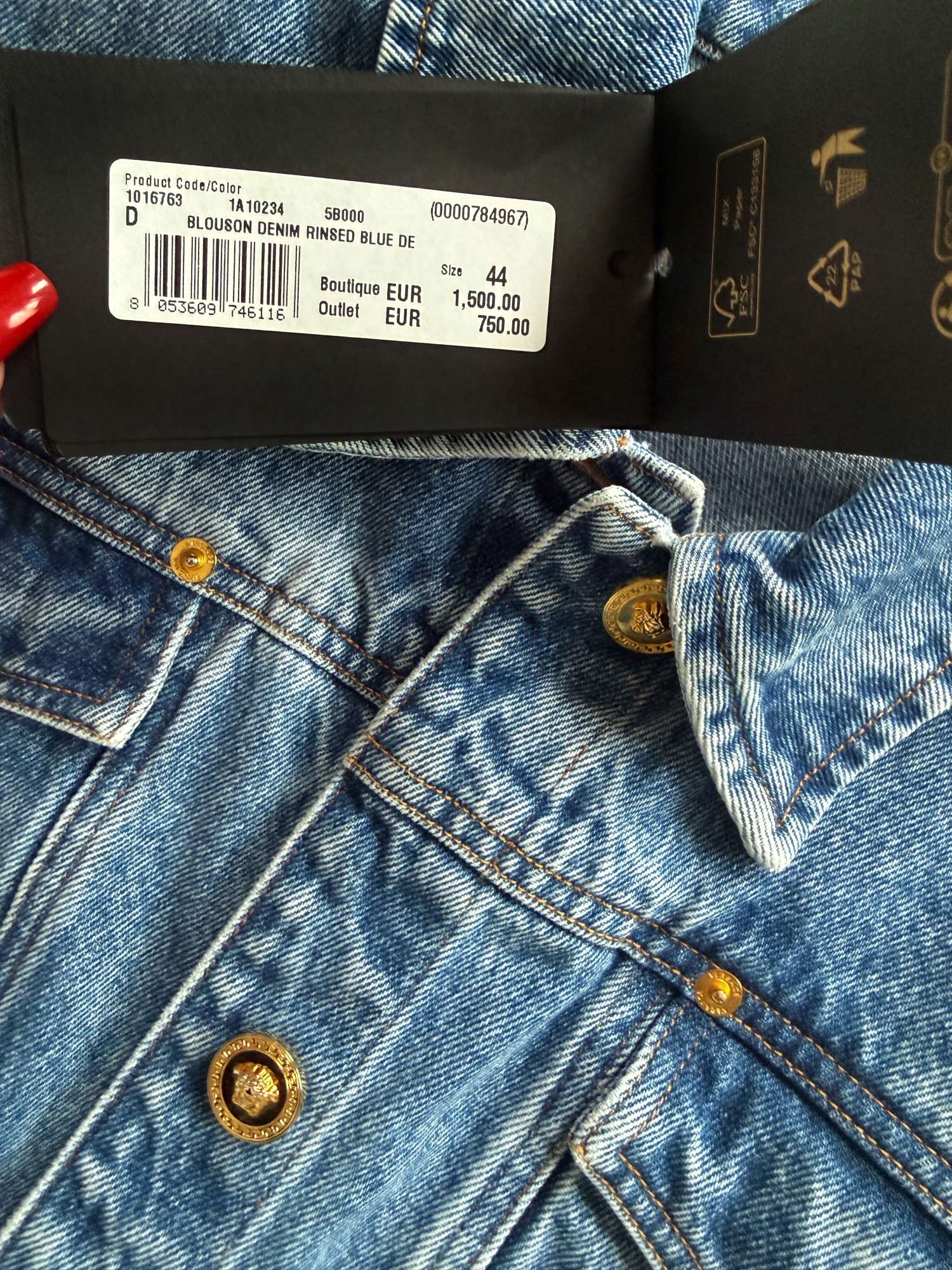 Versace riflova bunda