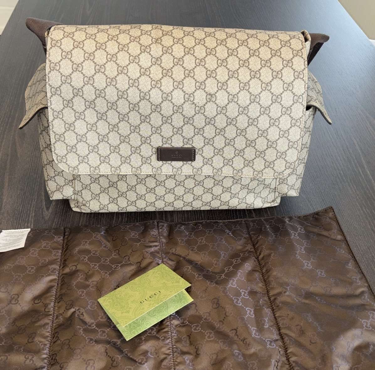 Gucci diaper bag