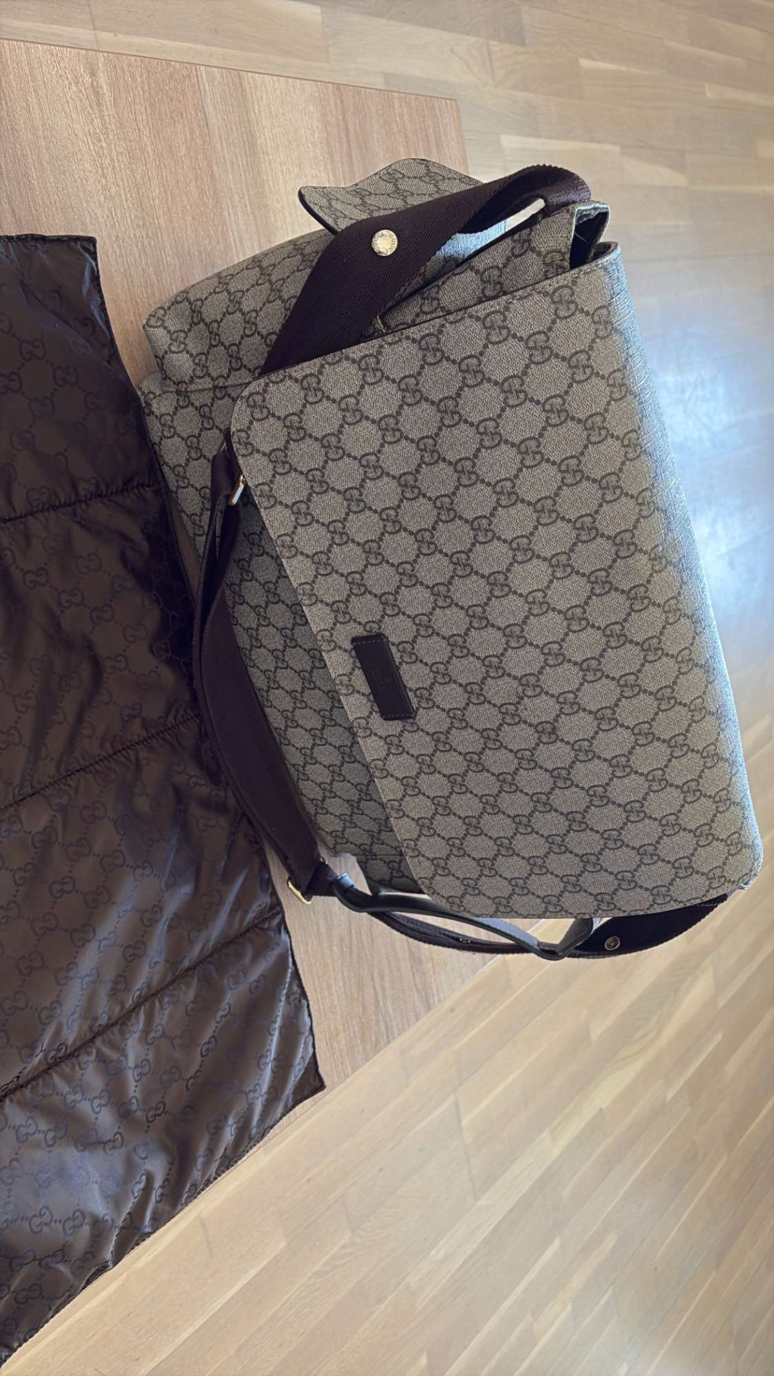 Gucci diaper bag