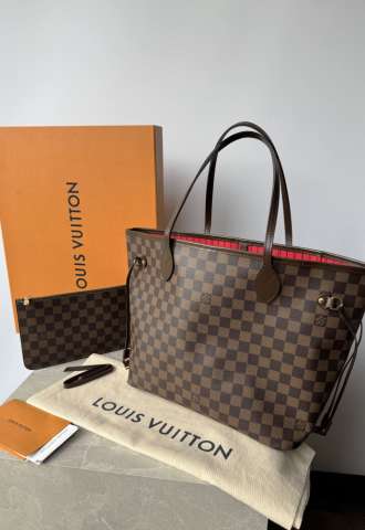 https://www.vipluxury.sk/LOUIS VUITTON Neverfull MM Damier Ebene Cherry kabelka taška