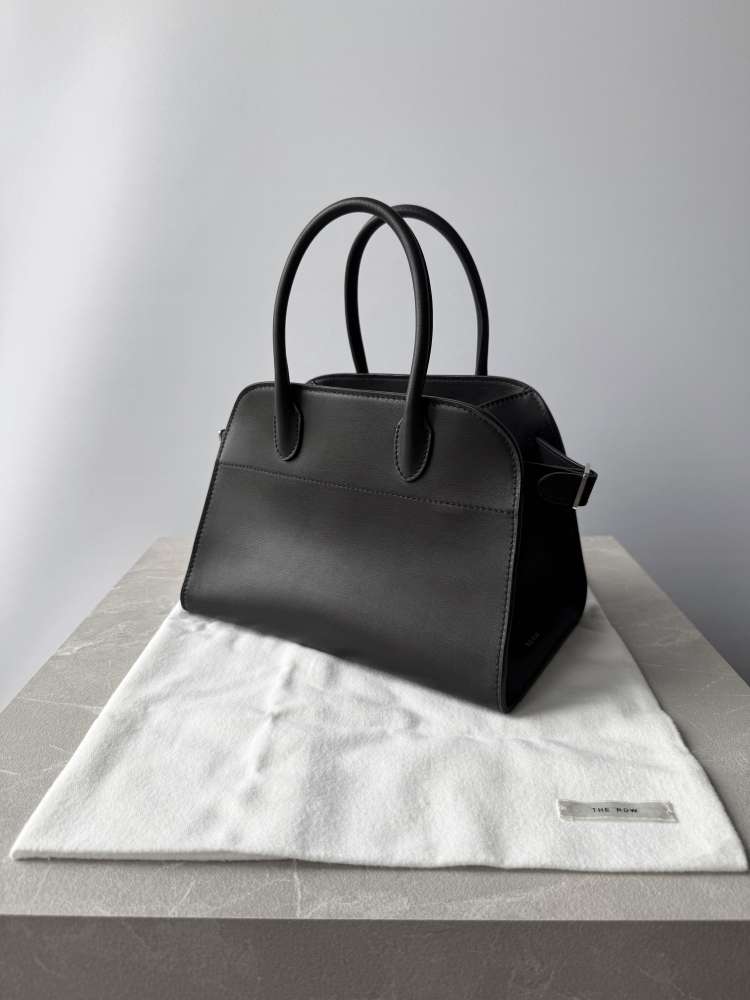 THE ROW Margaux 10 čierna taška kabelka