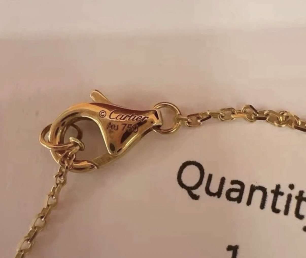 Cartier Amulette necklace