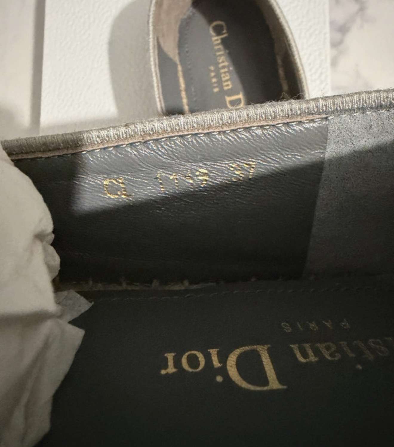 Dior espadrilky