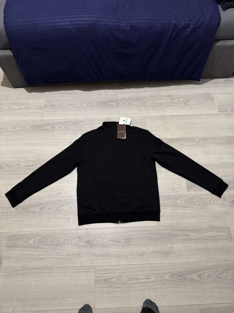 Loro Piana Zip Jacket Black – Size M – NEW with Tags