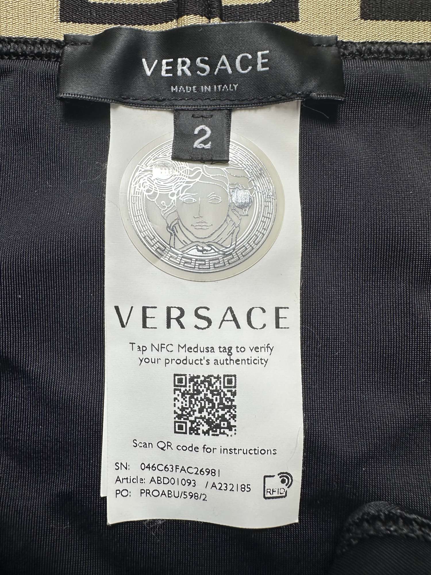 Versace plavky