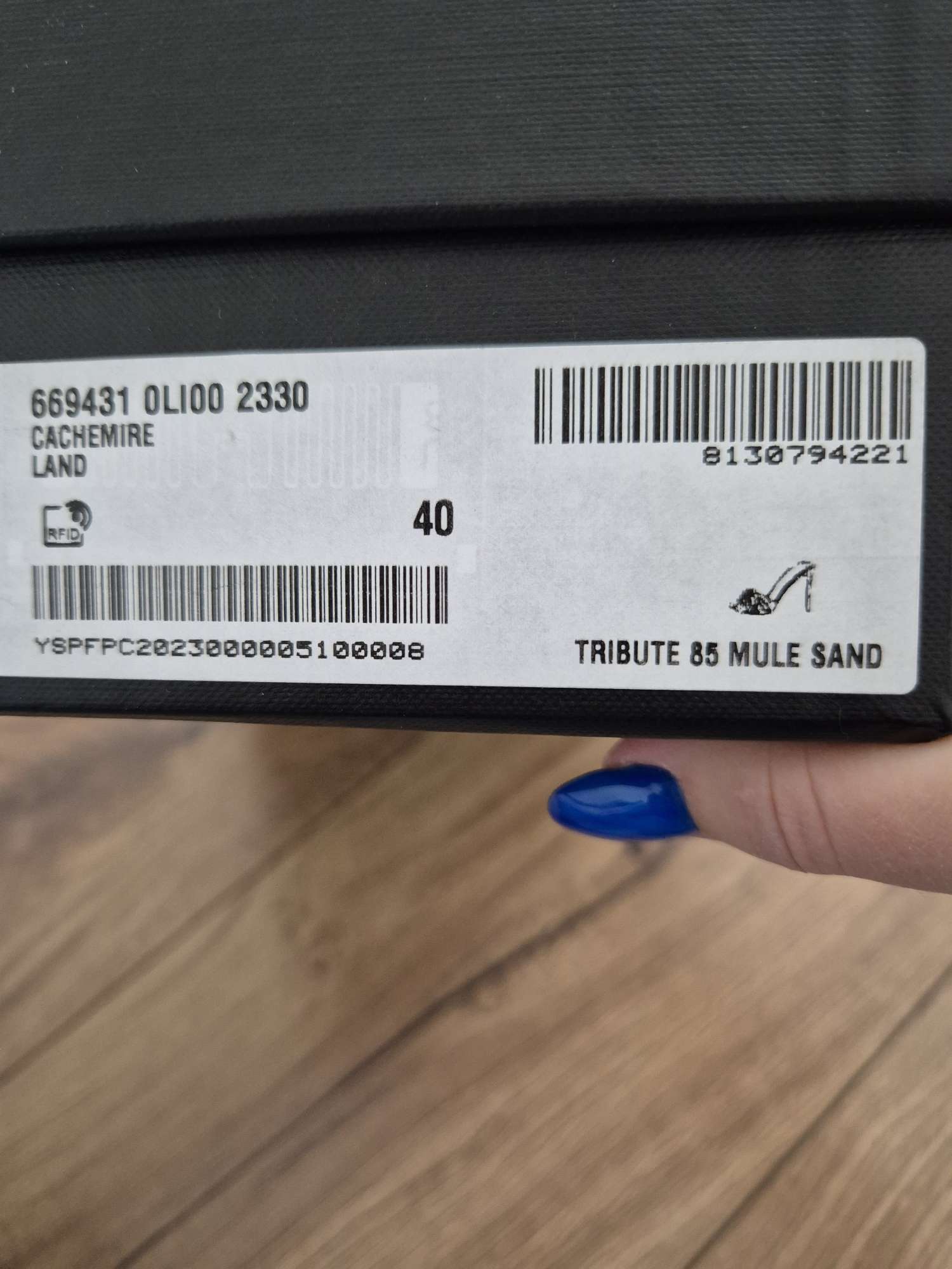 Nové kožené sandále YSL veľkosť 40