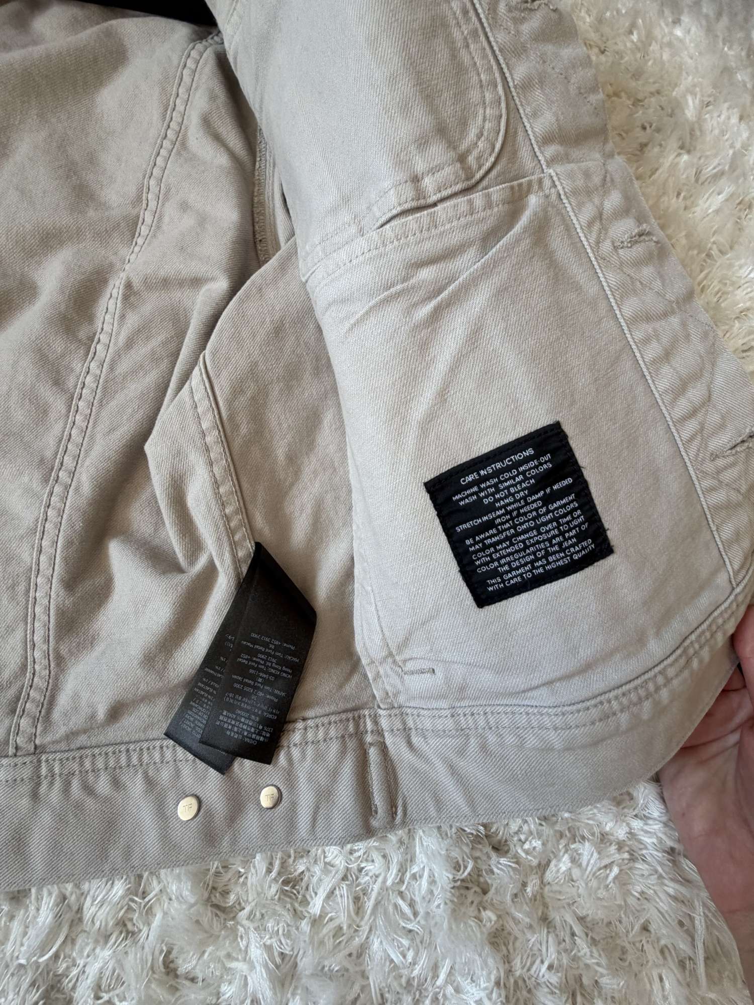 Tom Ford jeansova bunda