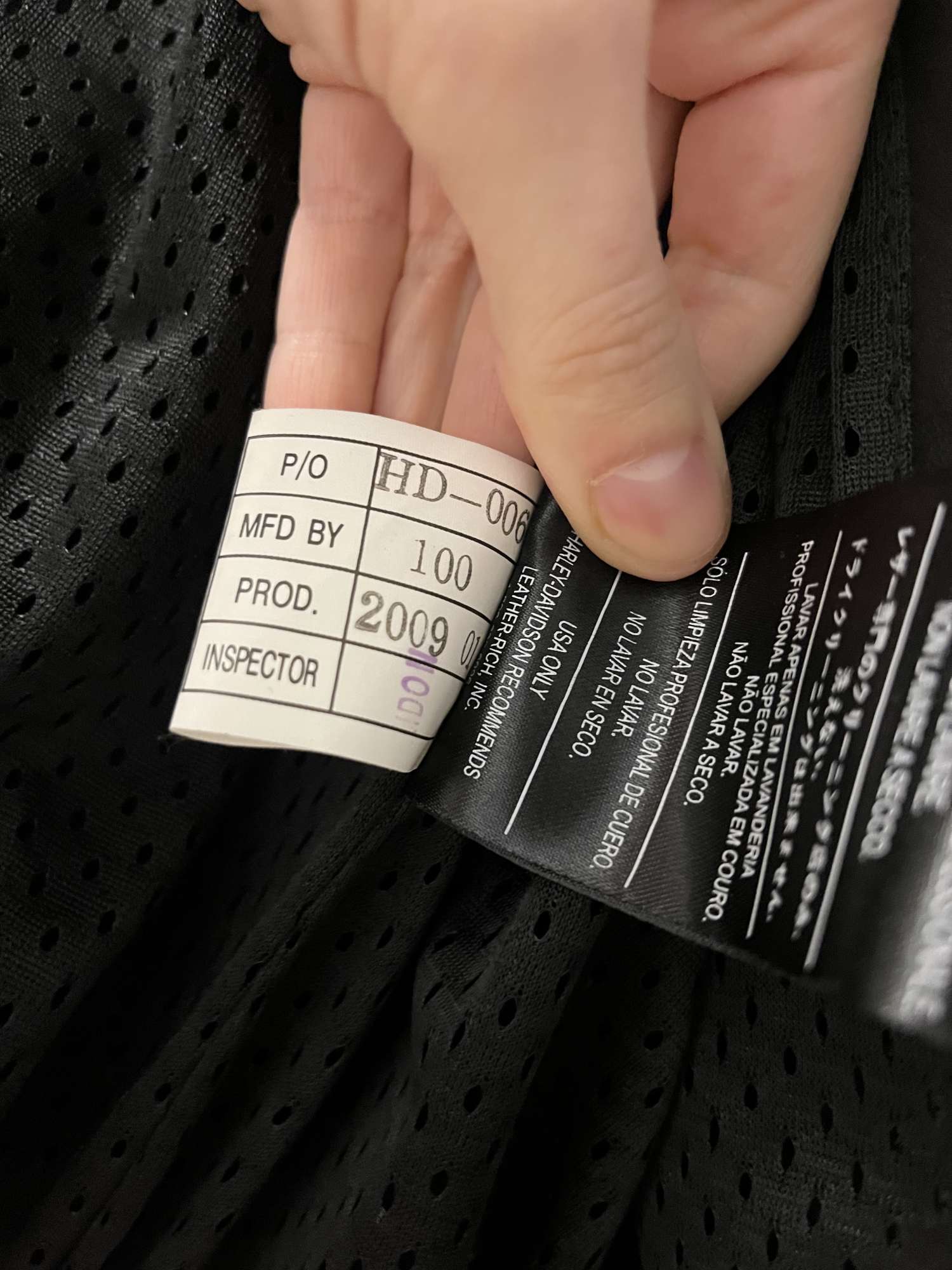 Krásna kožená bunda Harley Davidson S