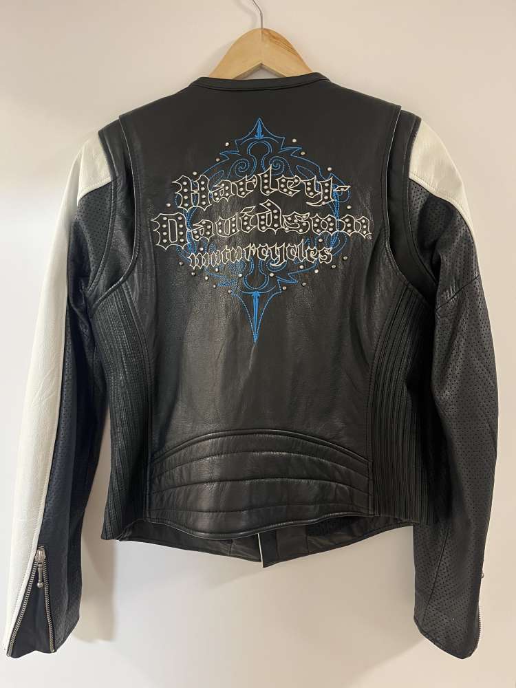 Krásna kožená bunda Harley Davidson S