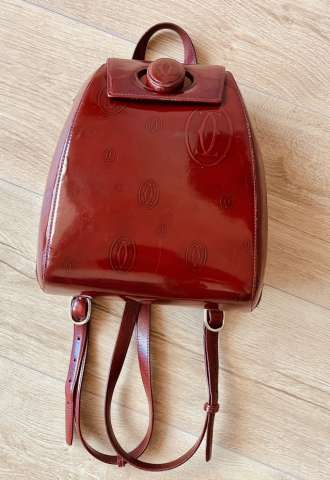 https://www.vipluxury.sk/Cartier bordový kožený batoh