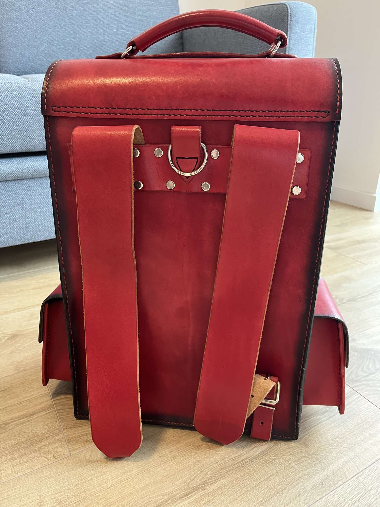 Kožený batoh Mickey a Minnie