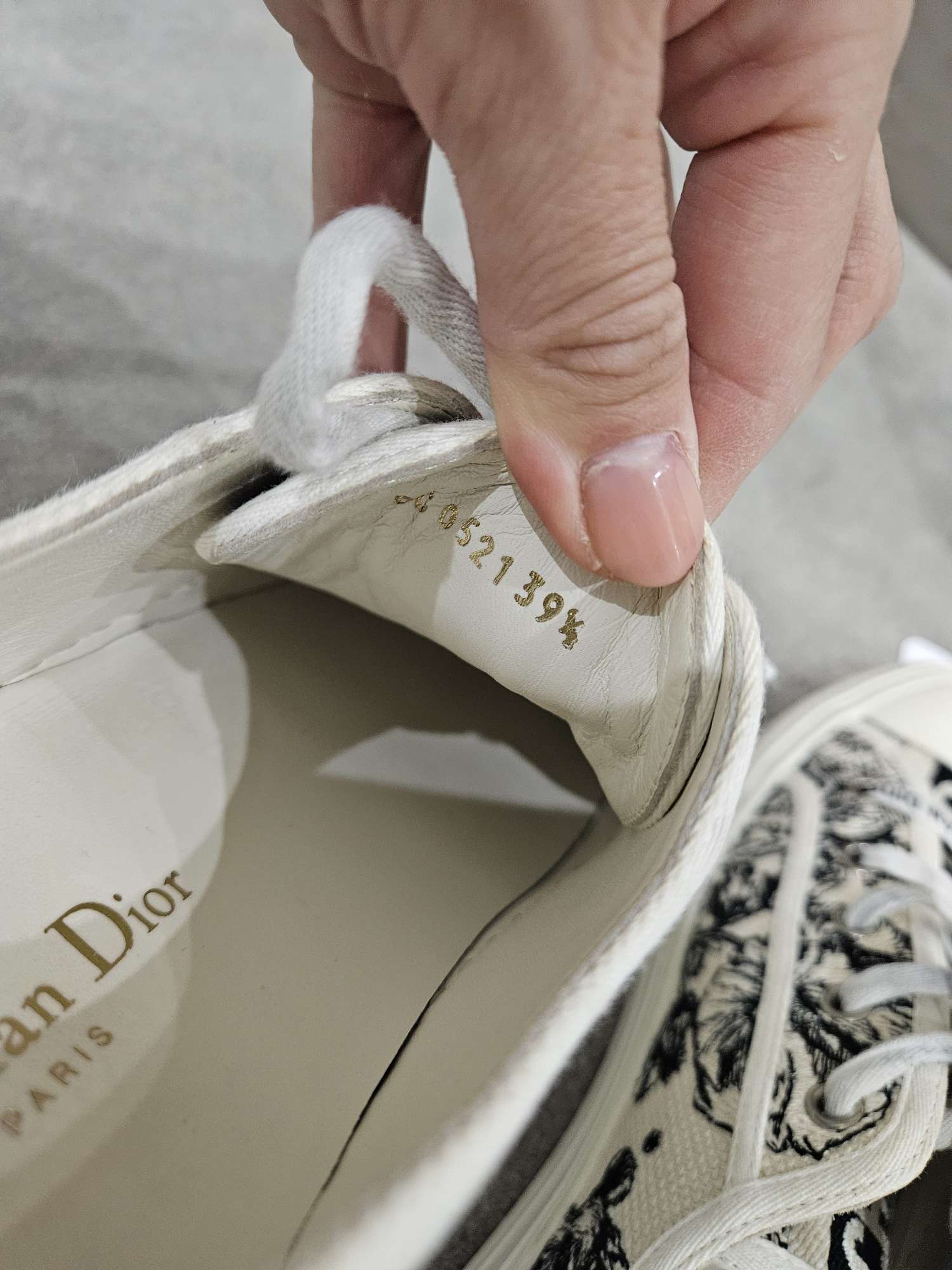 Dior tenisky 39,5