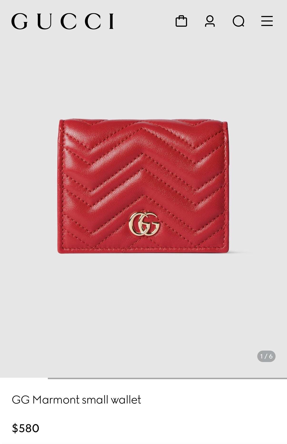 Gucci Marmont penazenka
