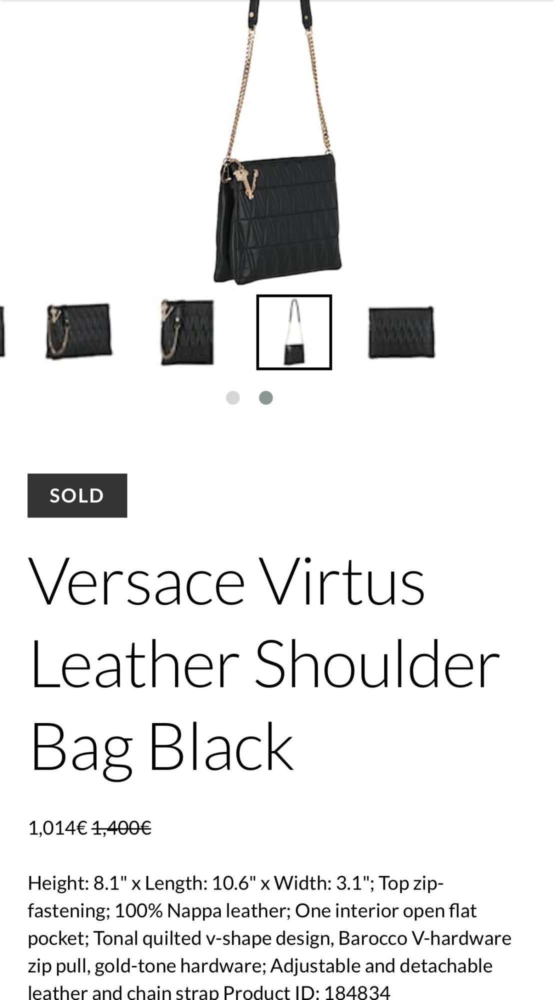 Versace kabelka