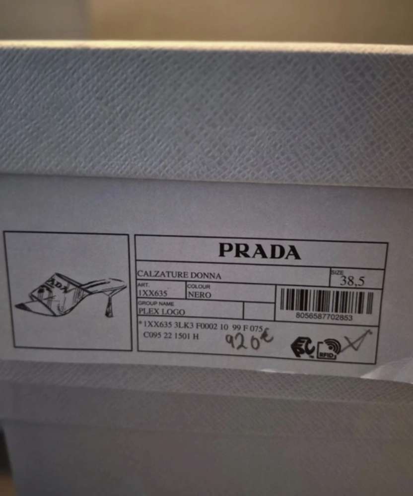 Prada sandalky