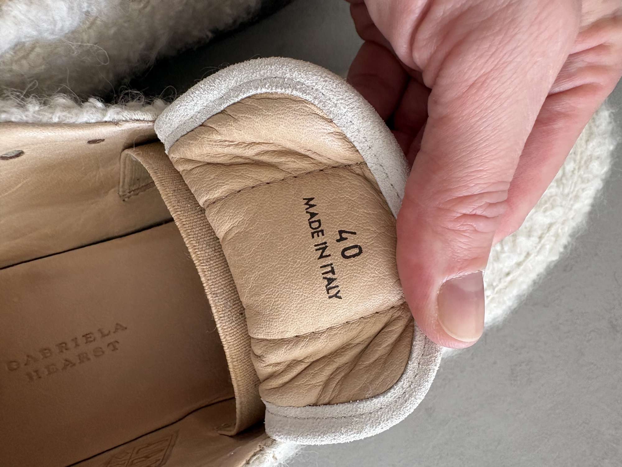 Gabriela Hearst Ohio kašmírové slip on tenisky, pc 1100€
