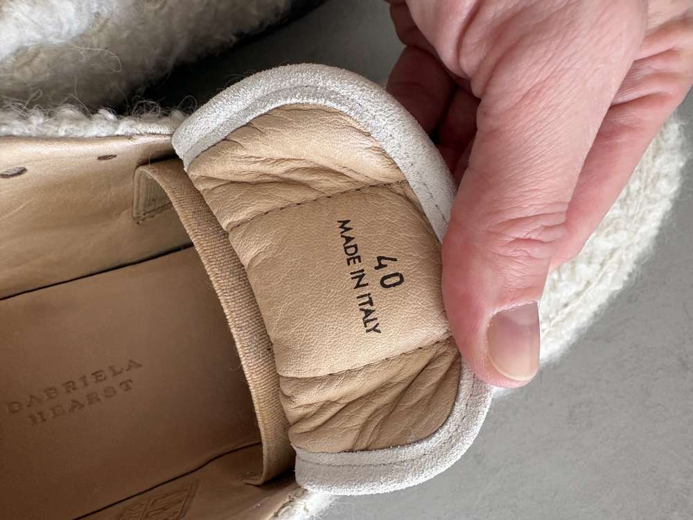 Gabriela Hearst Ohio kašmírové slip on tenisky, pc 1100€