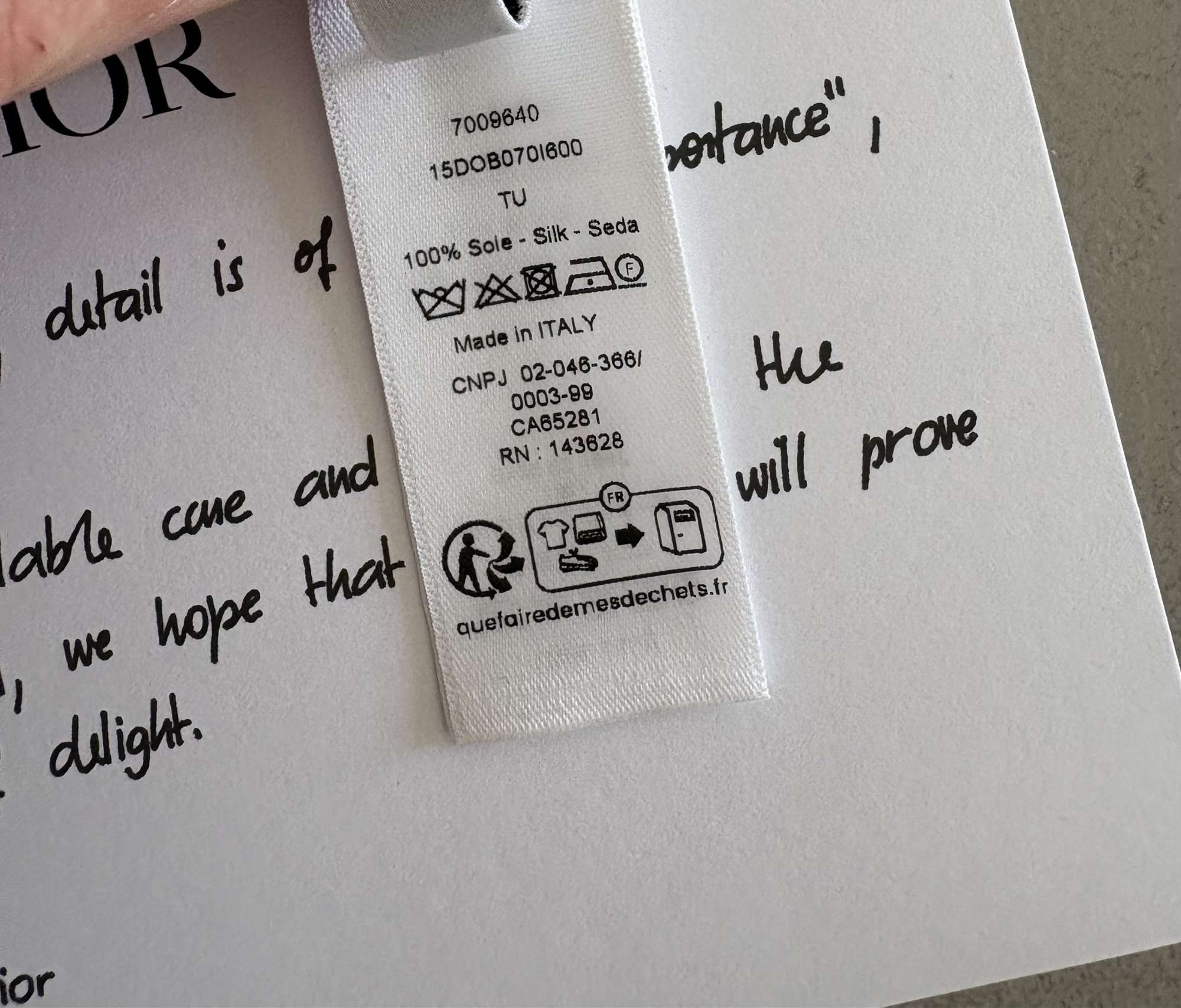 Dior oblique diortwin square scarf