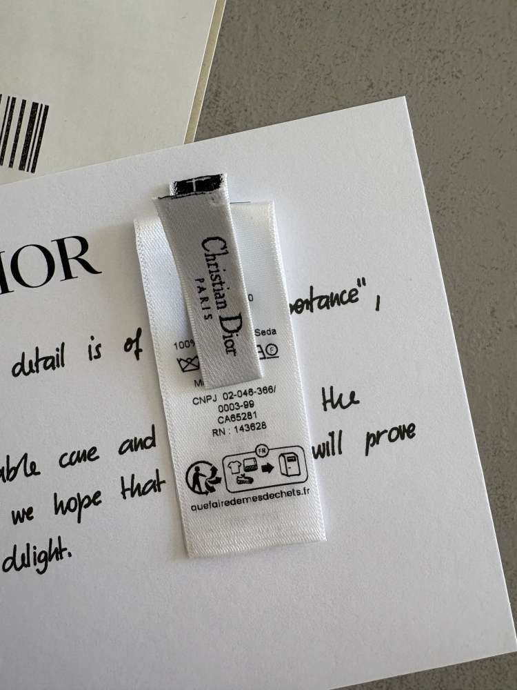 Dior oblique diortwin square scarf