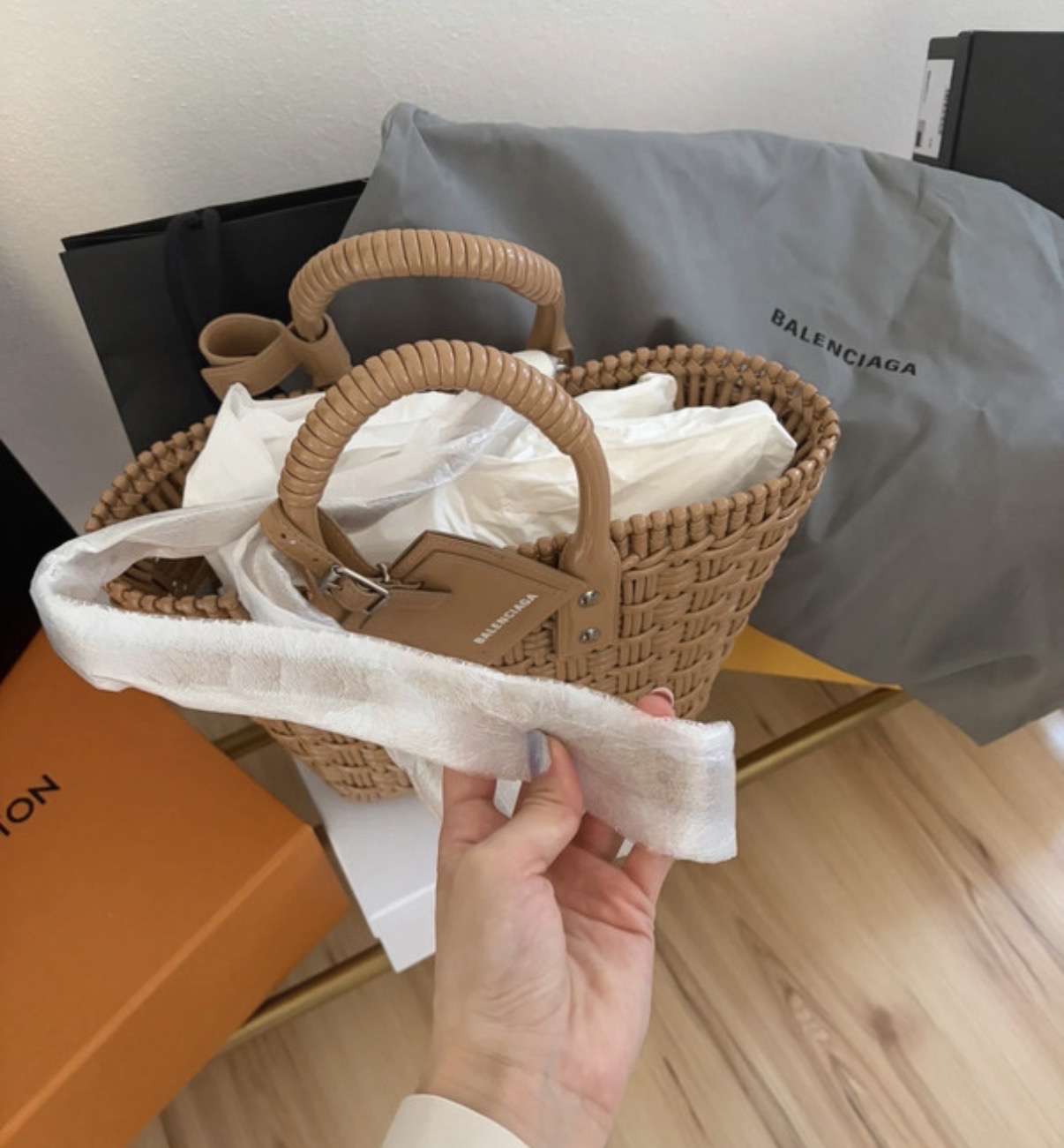 Balenciaga Bistro Panier košík/kabelka