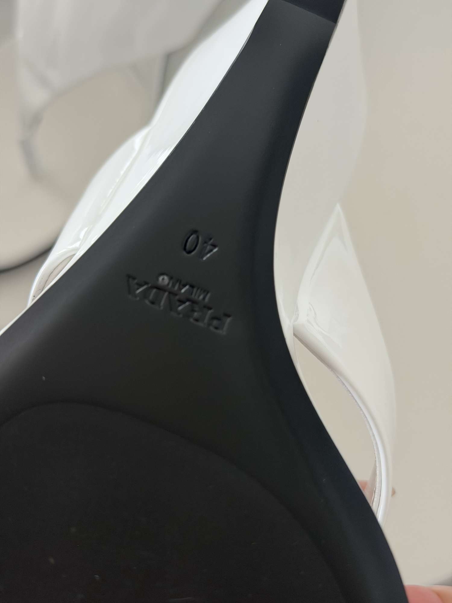 Prada thong sandals