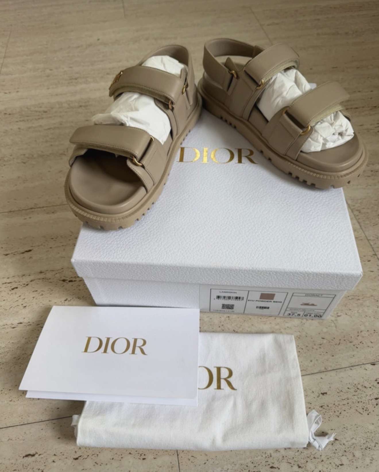 Dior sandalky