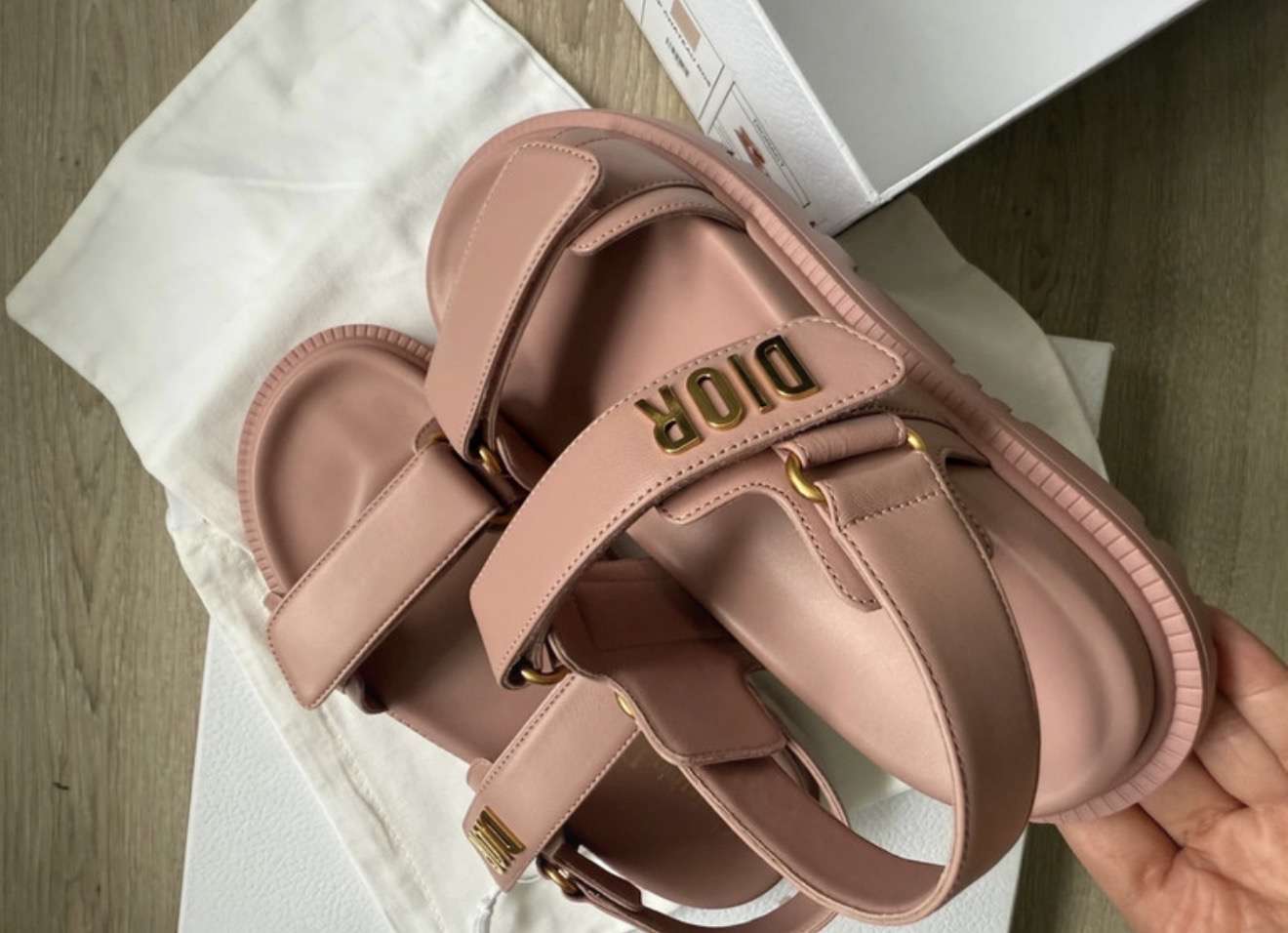 Dior sandalky