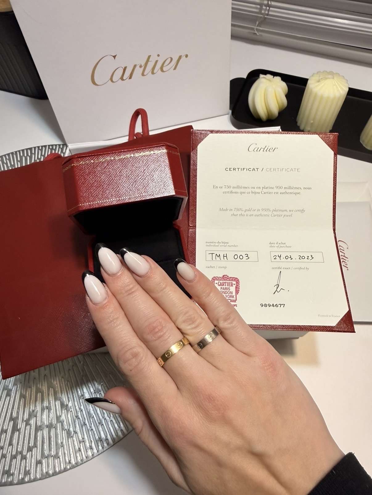 Cartier praten love