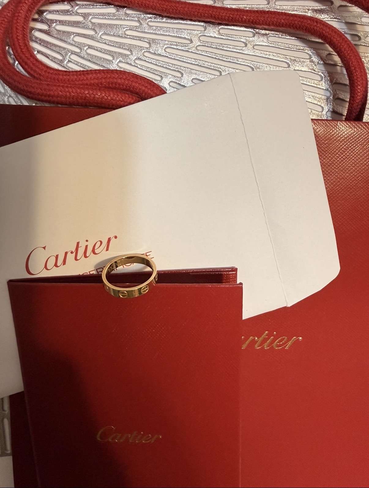 Cartier love prsten