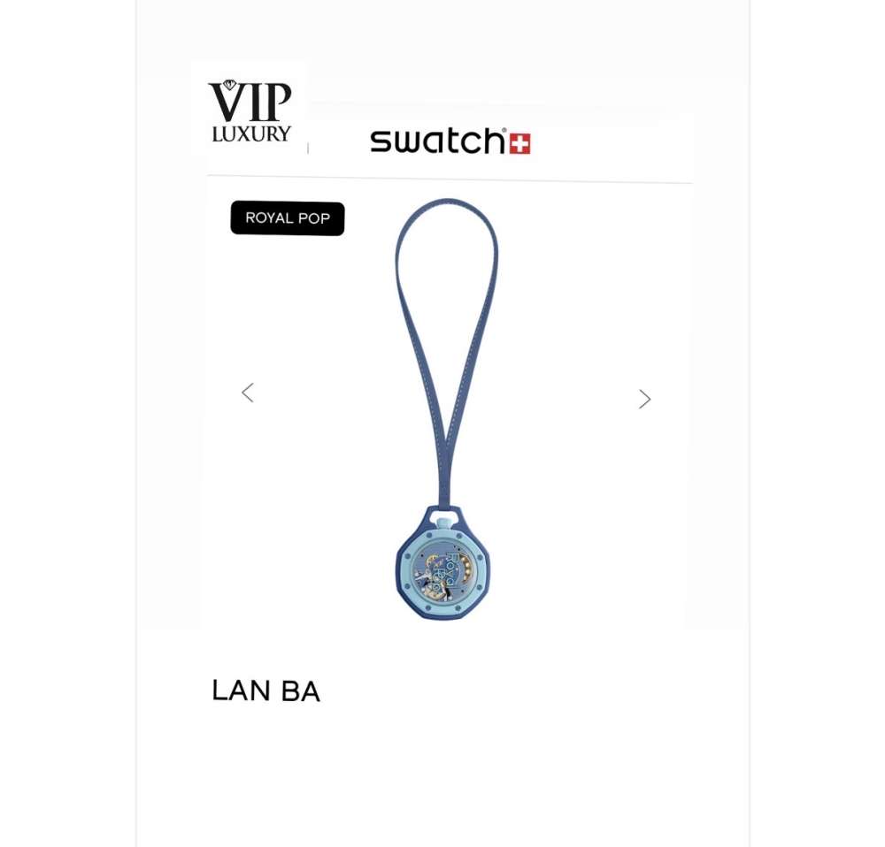 AP x Swatch Royal Pop