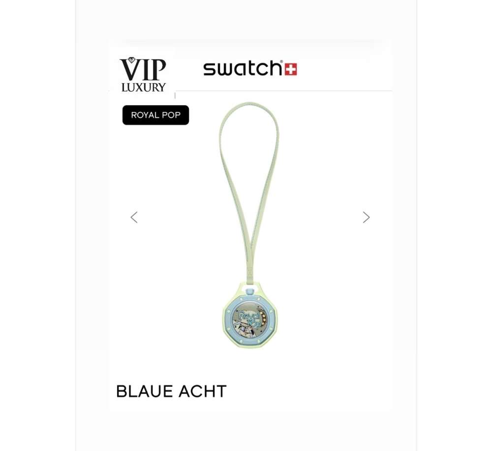 AP x Swatch Pop Royal