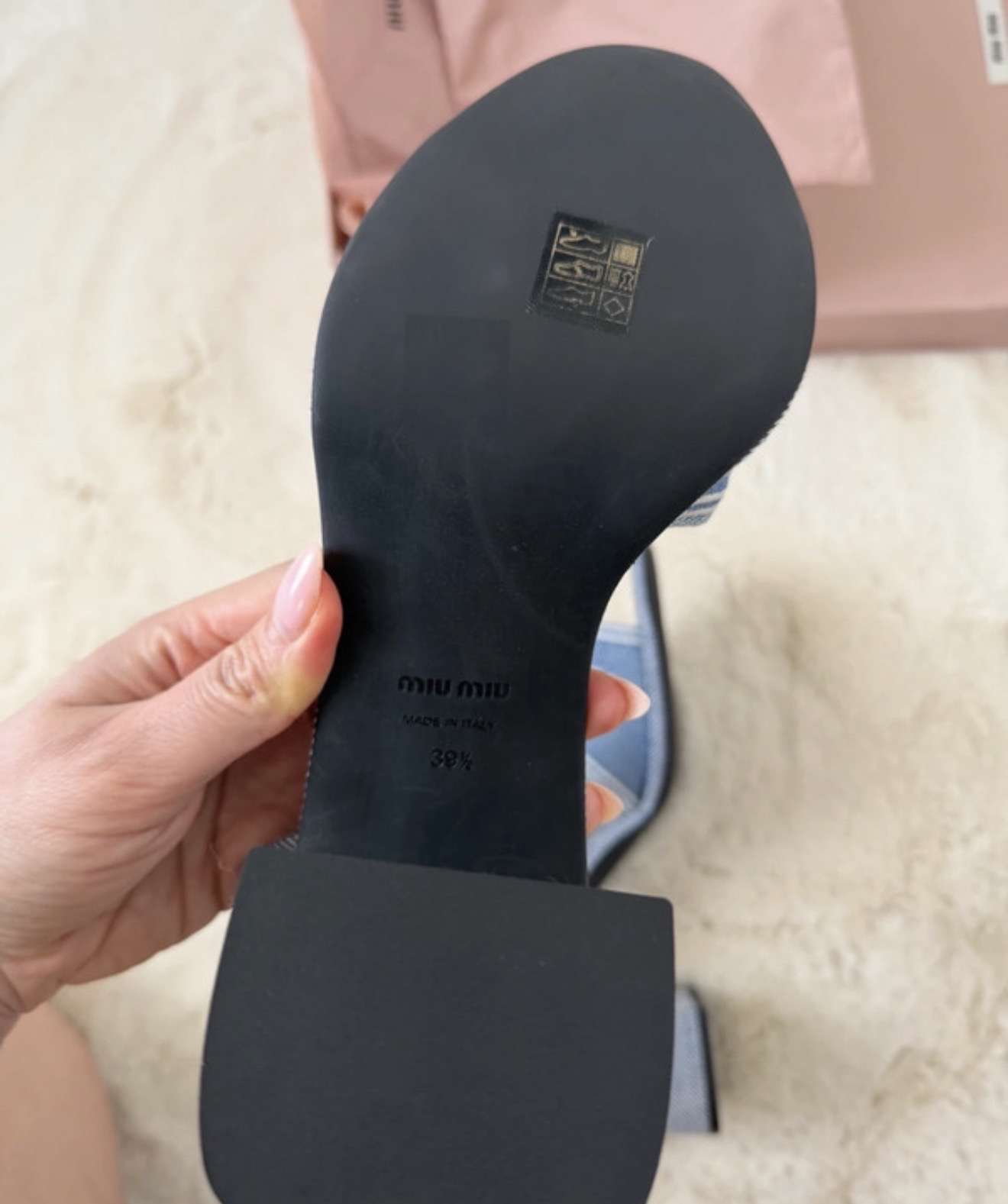 Miu miu sandalky