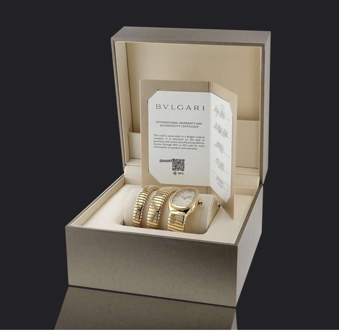 Hodinky Bvlgari serpentin