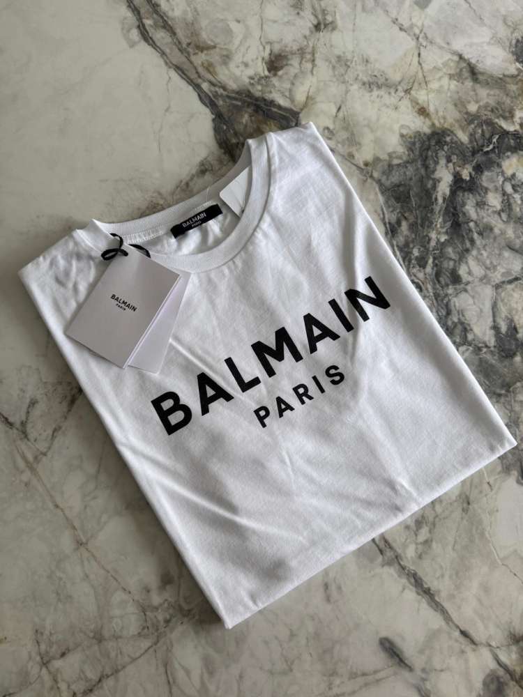 Balmain tričko biele