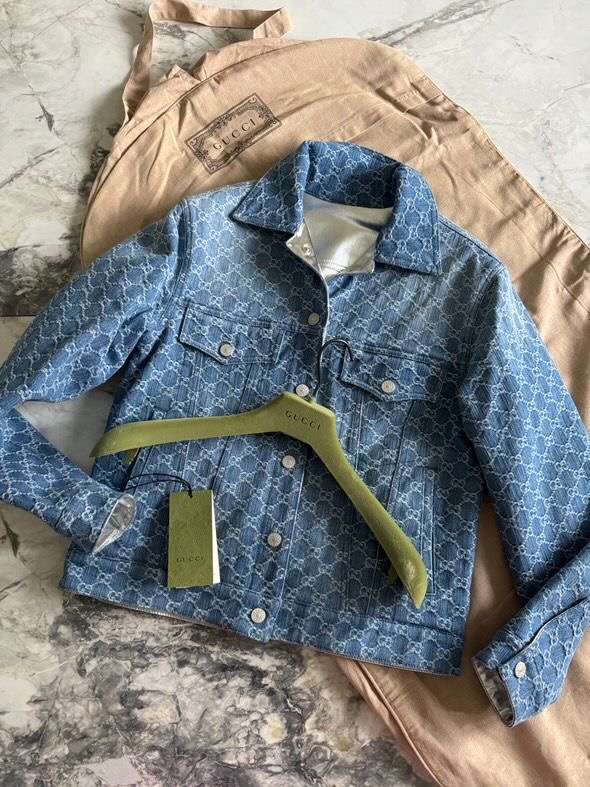 Gucci denim obojstranná bunda