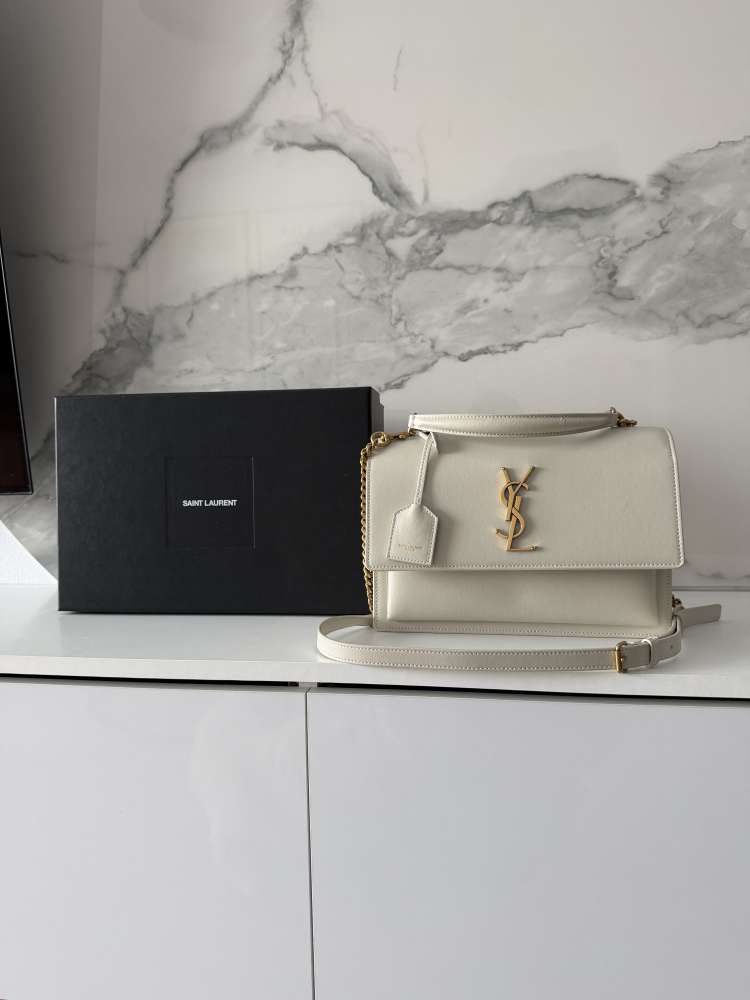 YSL sunset flap bag