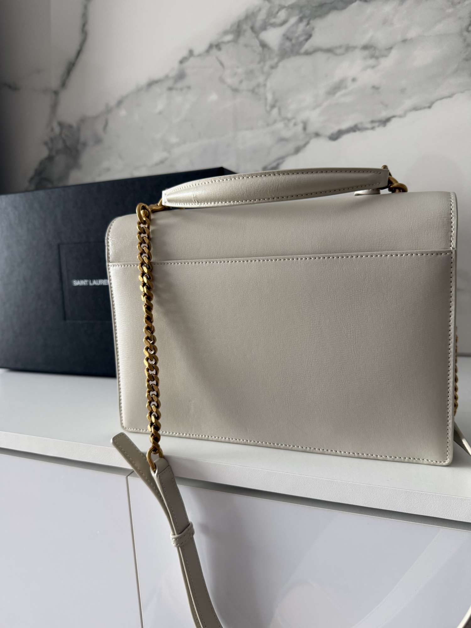 YSL sunset flap bag
