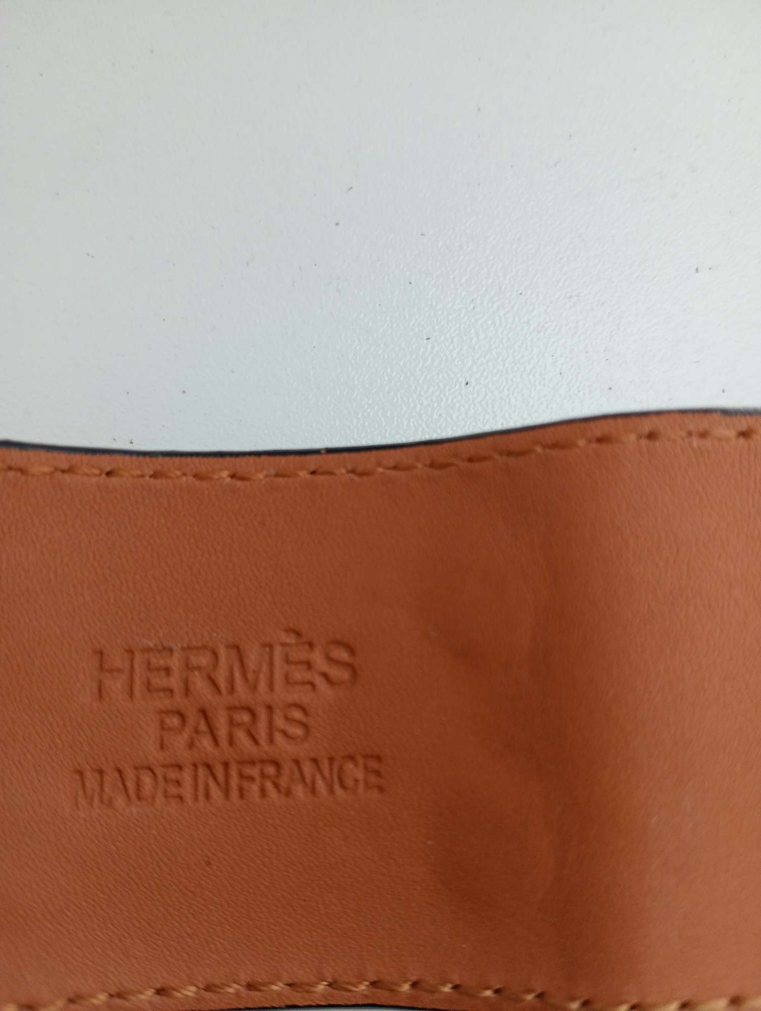 Kožený náramok hermes