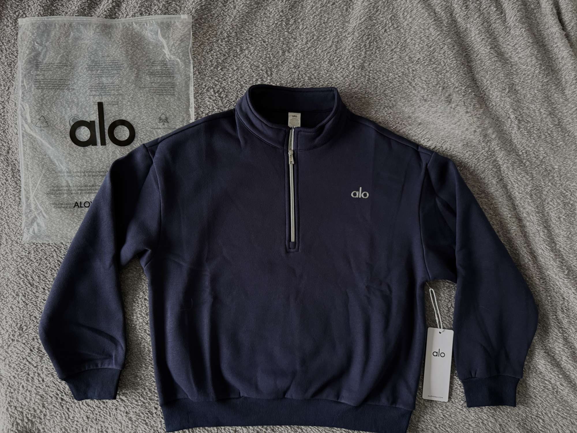 Alo Yoga 1/4 Zip Mikina