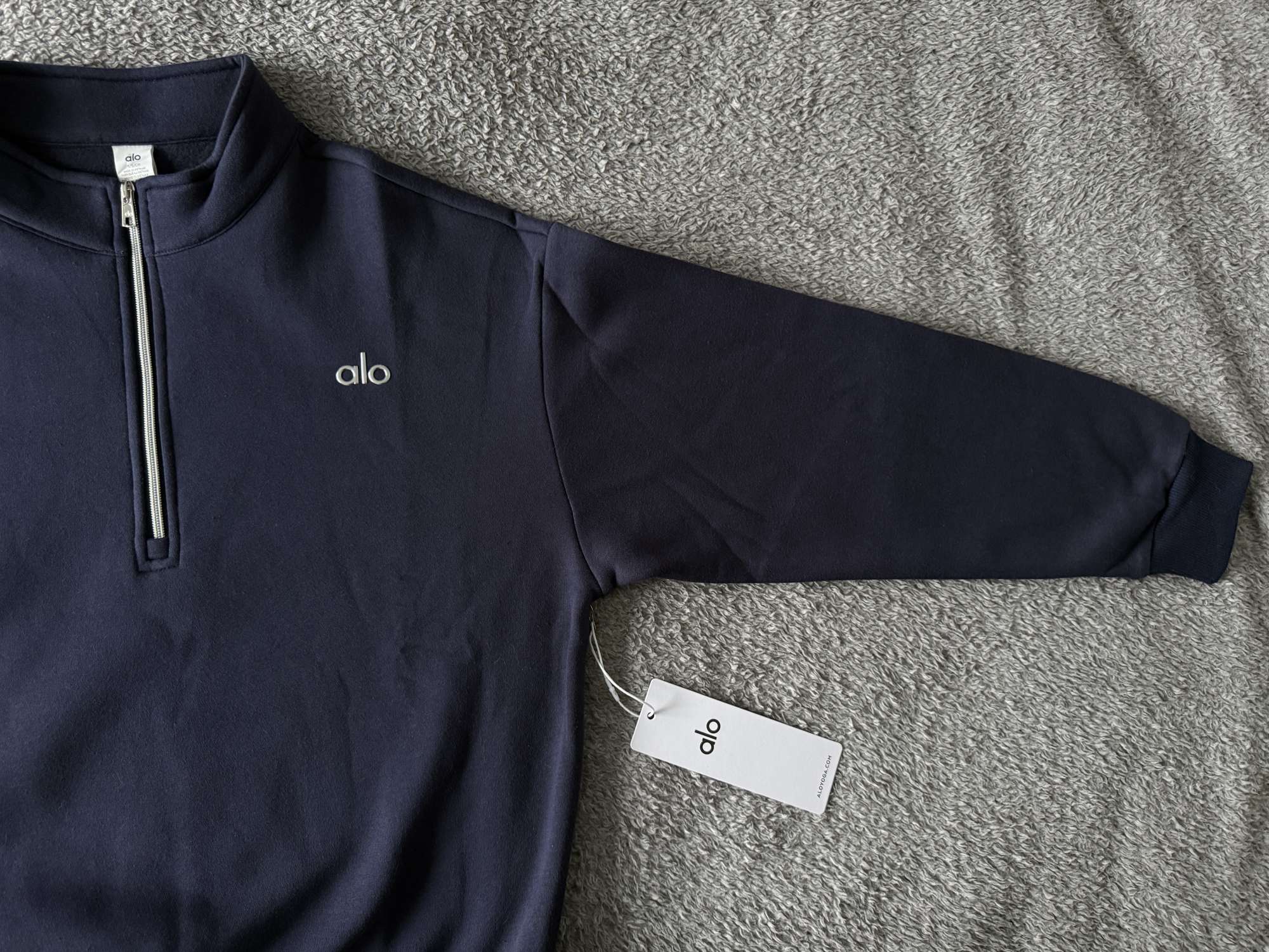 Alo Yoga 1/4 Zip Mikina