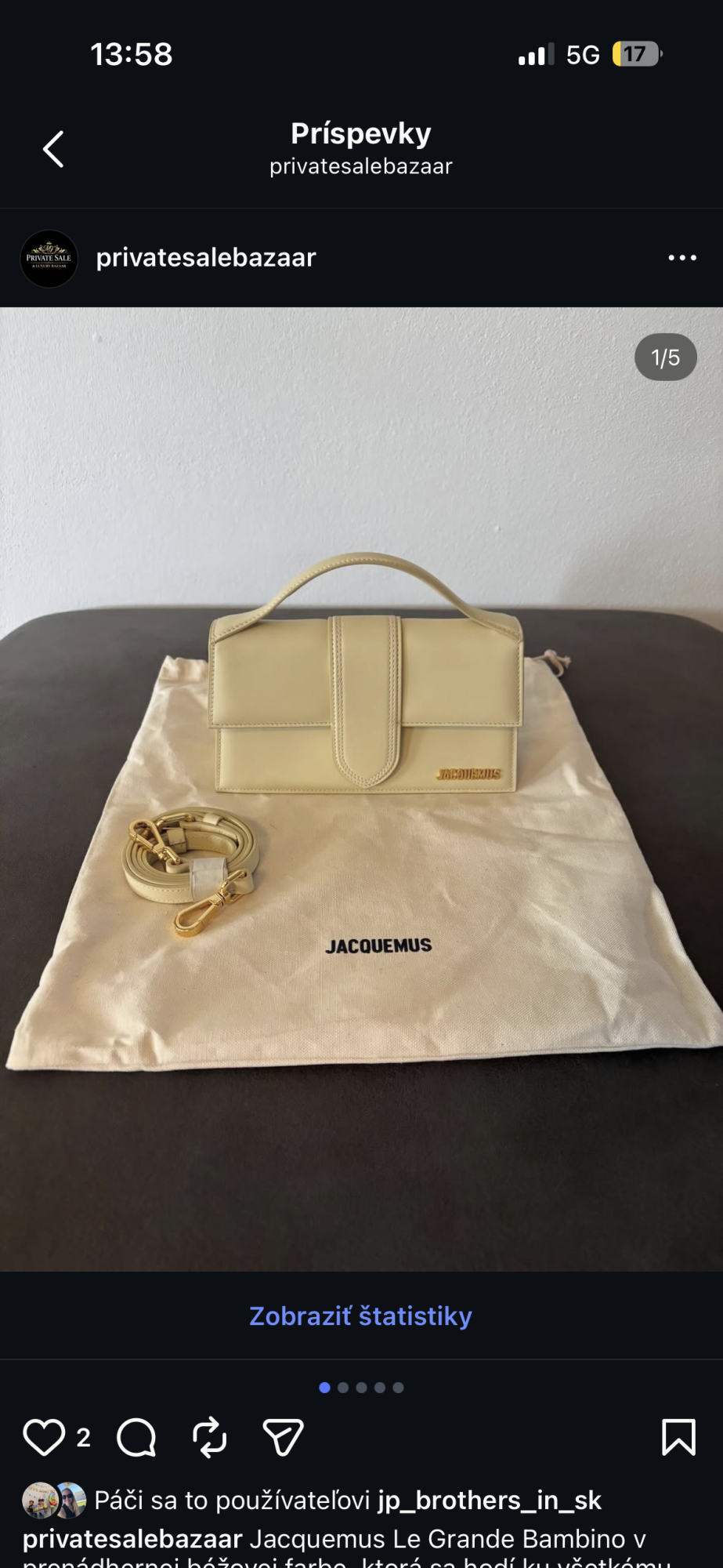 Jacquemus Le Grand Bambino