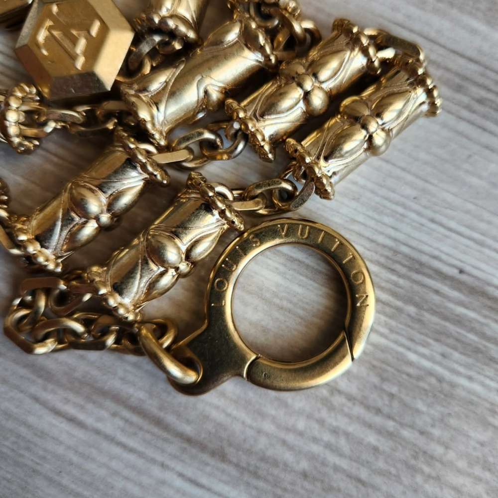 Louis Vuitton Tubular Chain Belt