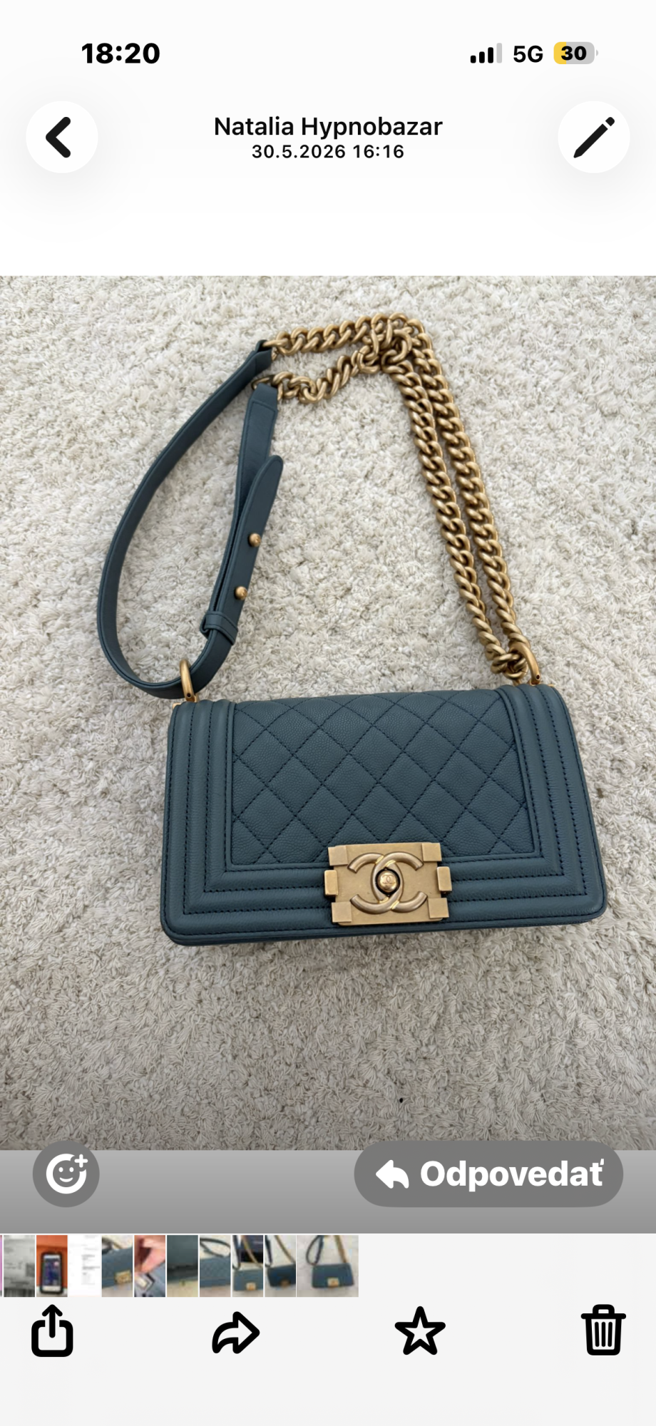 Chanel Boy small