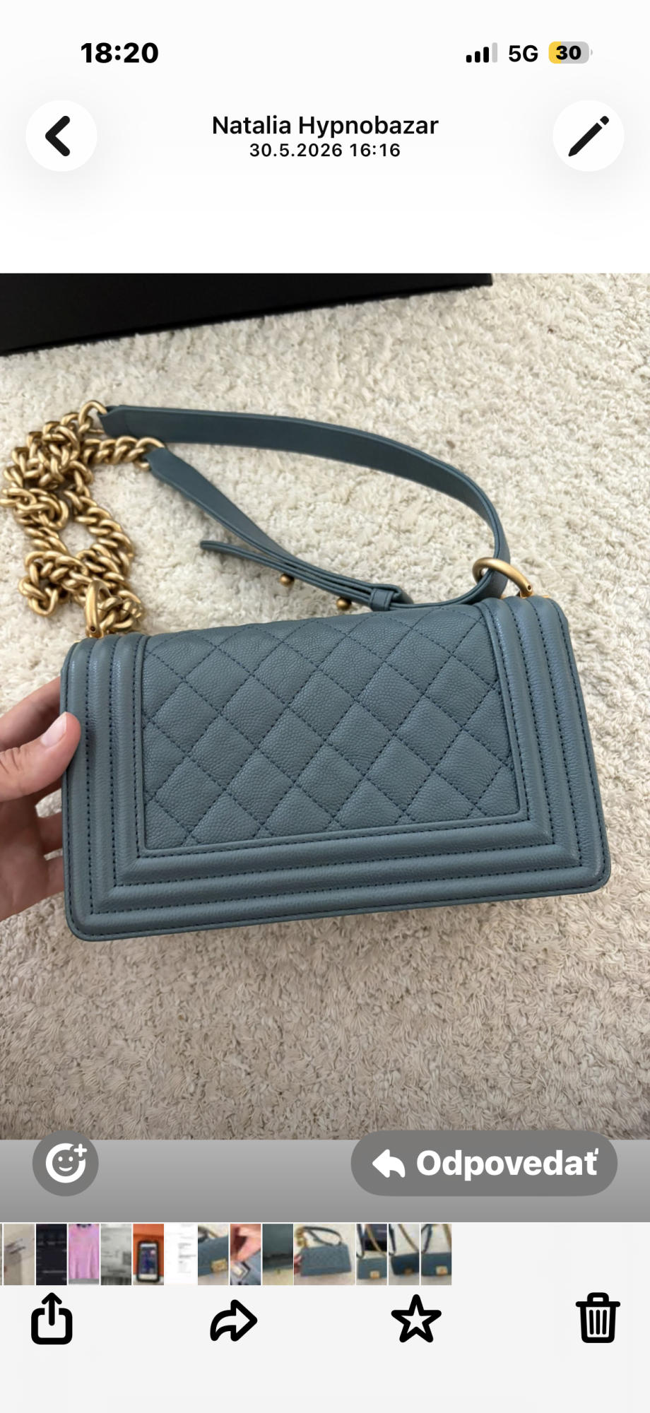 Chanel Boy small