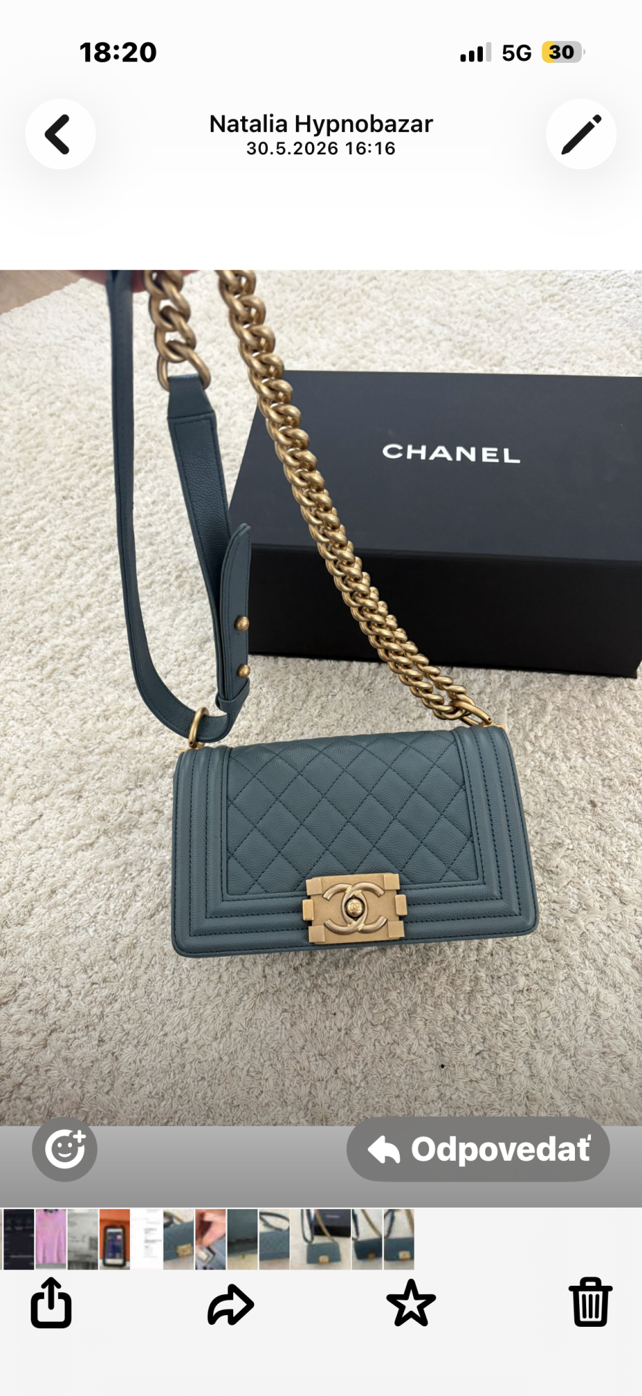 Chanel Boy small