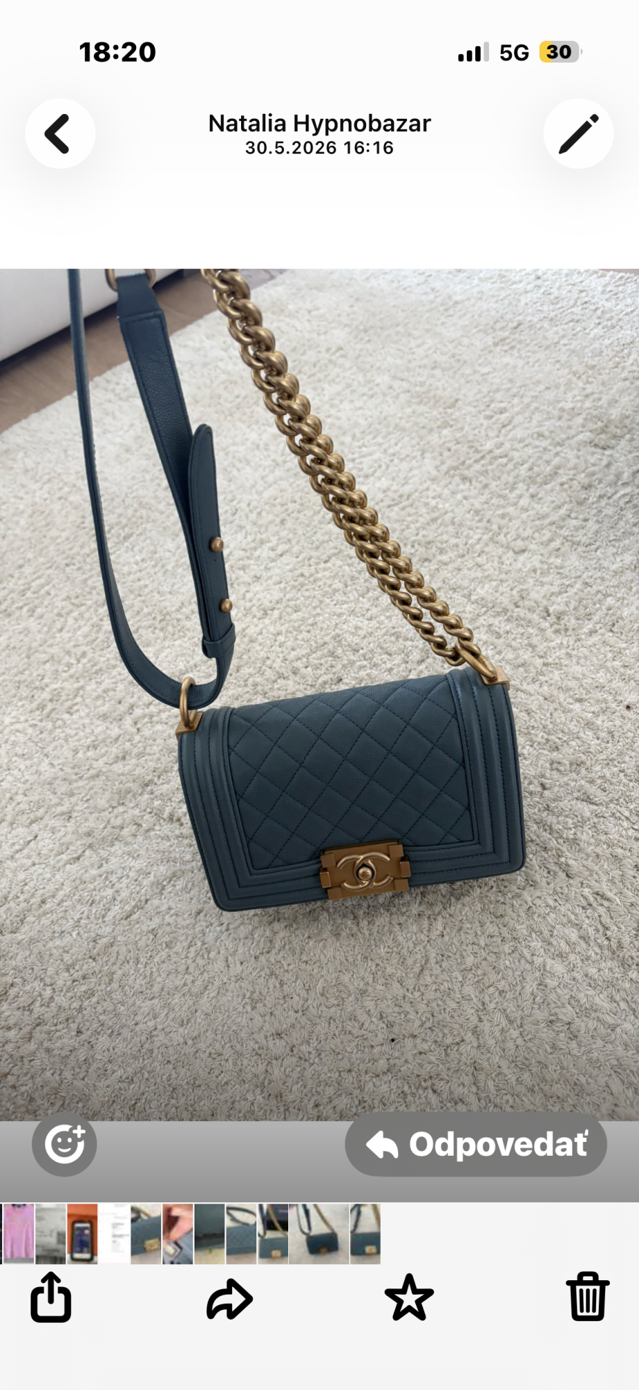 Chanel Boy small