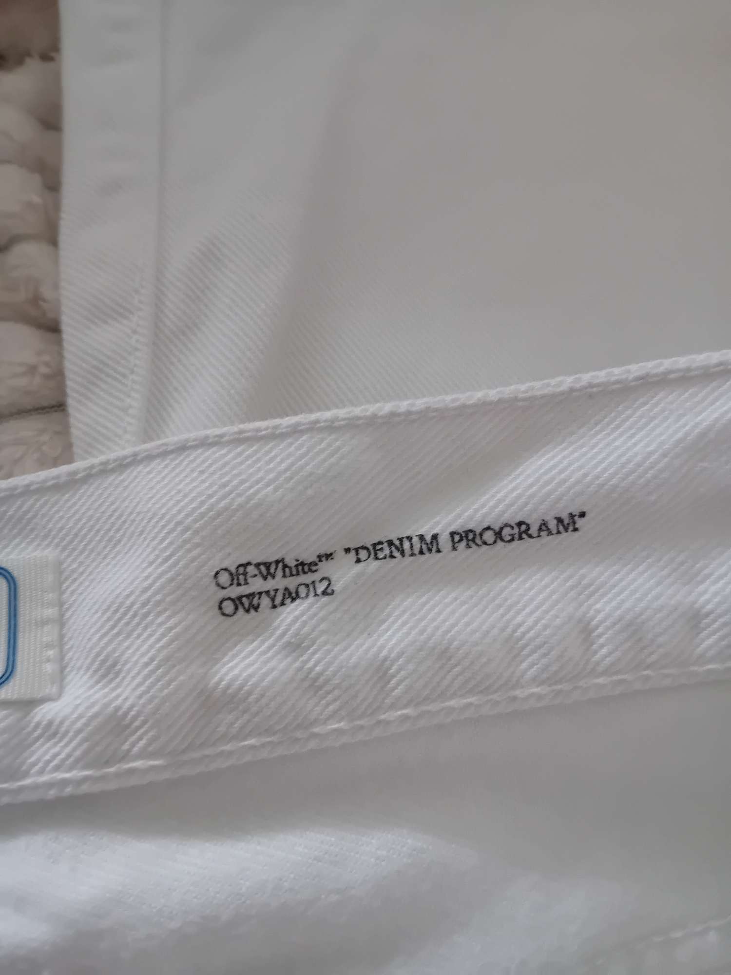 Dámske biele džínsy Off-White