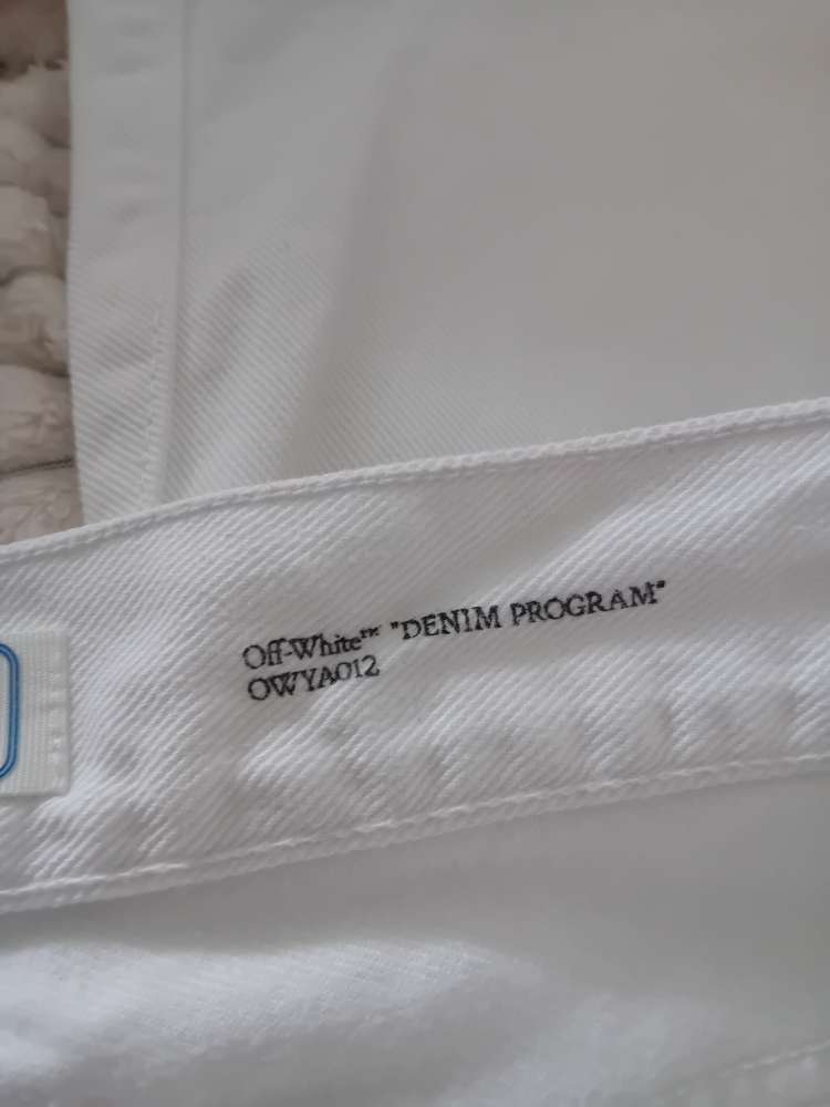 Dámske biele džínsy Off-White