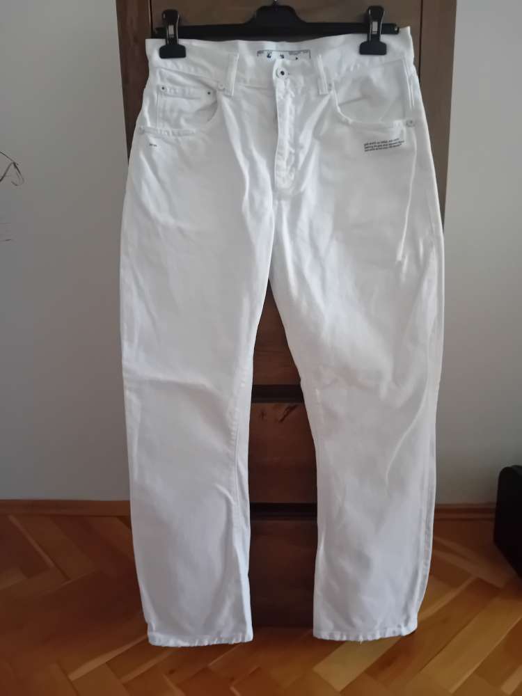 Dámske biele džínsy Off-White